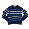 Gap Kids Navy, Blue, Ivory Striped Cotton Sweater - Size M 8