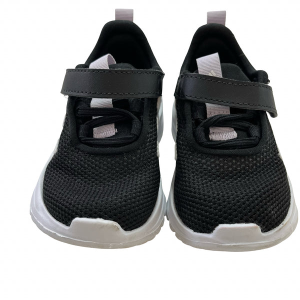 Adidas Black, Lavender & Iridescent Sneakers - Size 5K