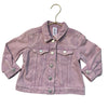 H&M & Denim Lavender Jean Jacket - Size 3T