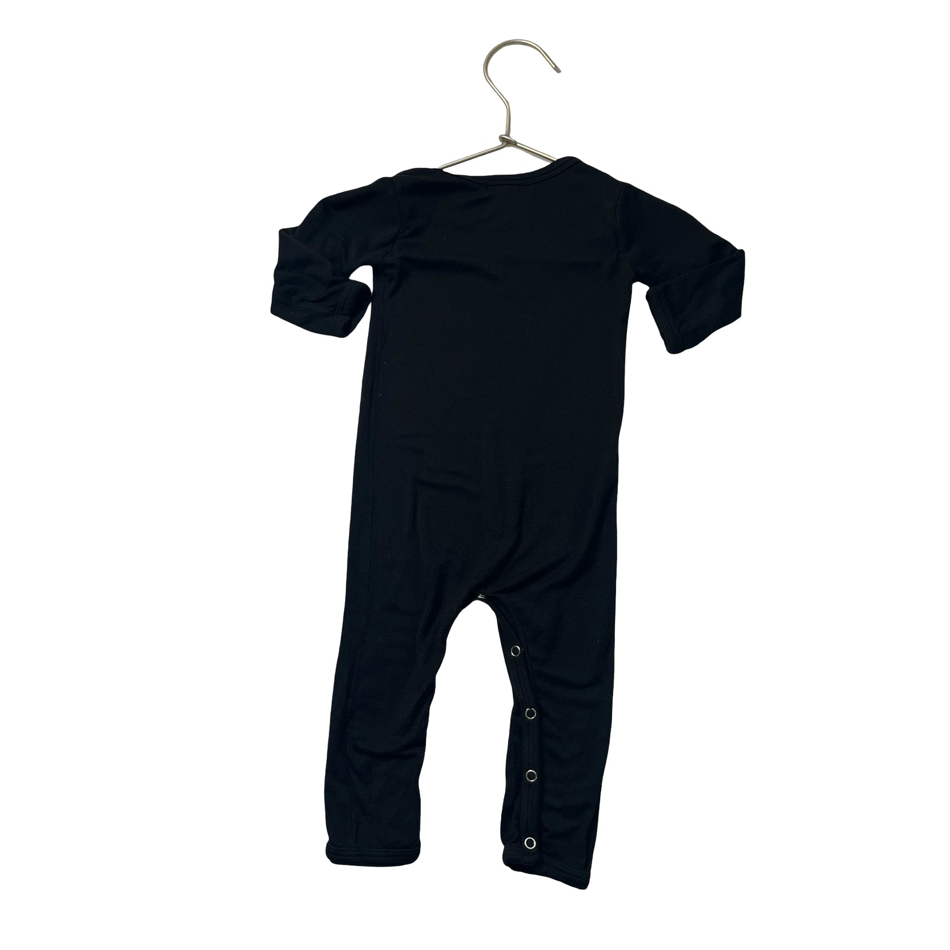 Spearmint Love Black One-Piece - Size 6-12 Mo