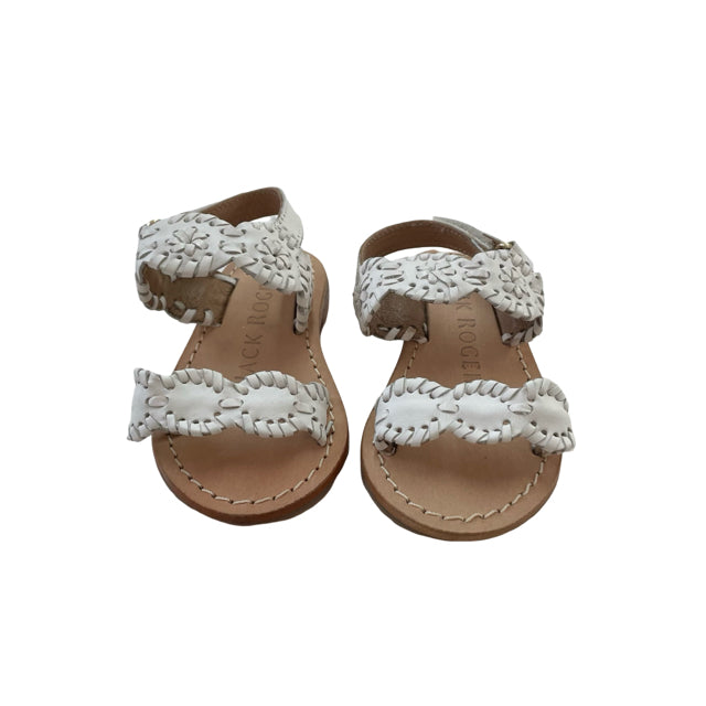 Jack Rogers White Sandals - Size 5 Estimated