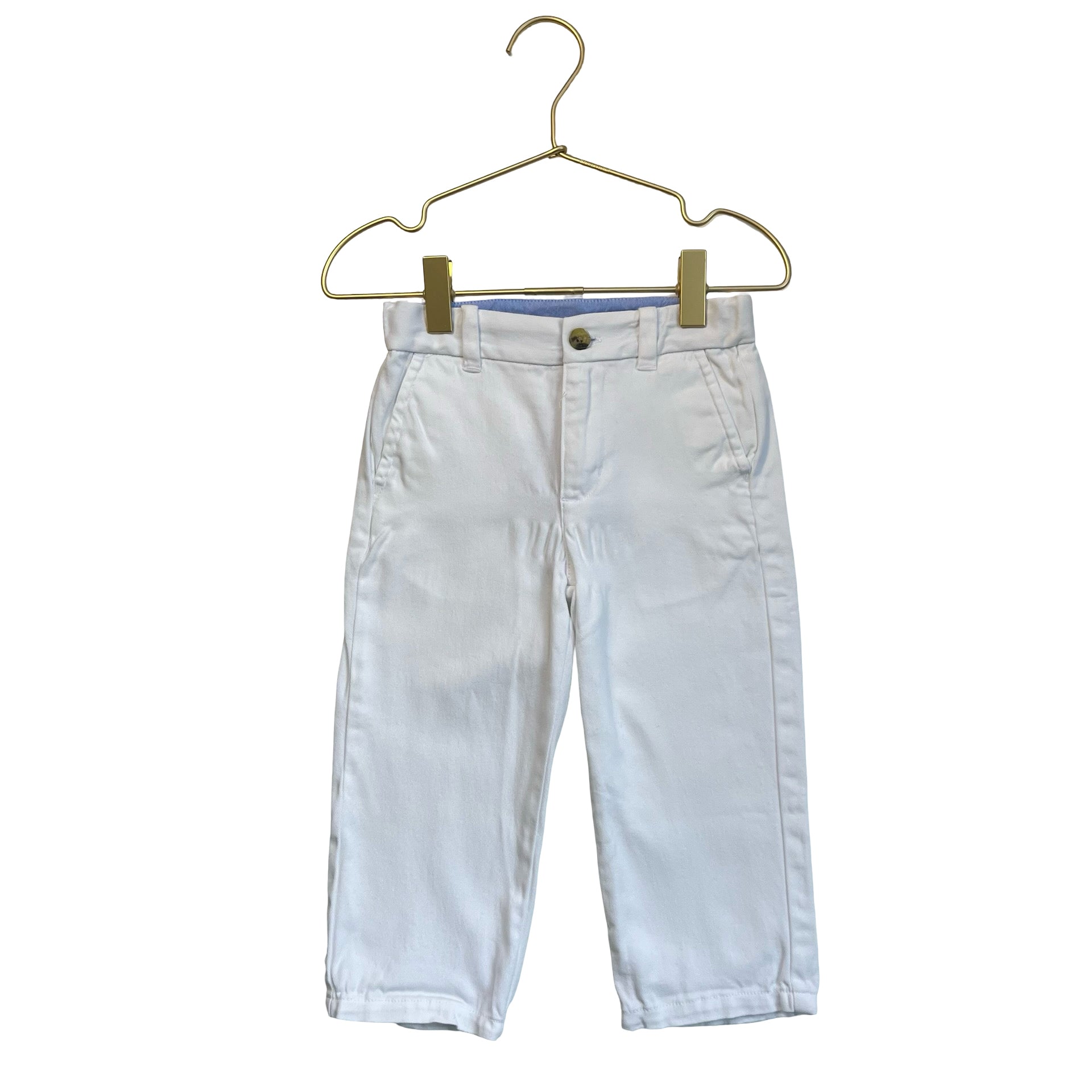 Janie and Jack White Chino Pants - Size 18-24 Mo