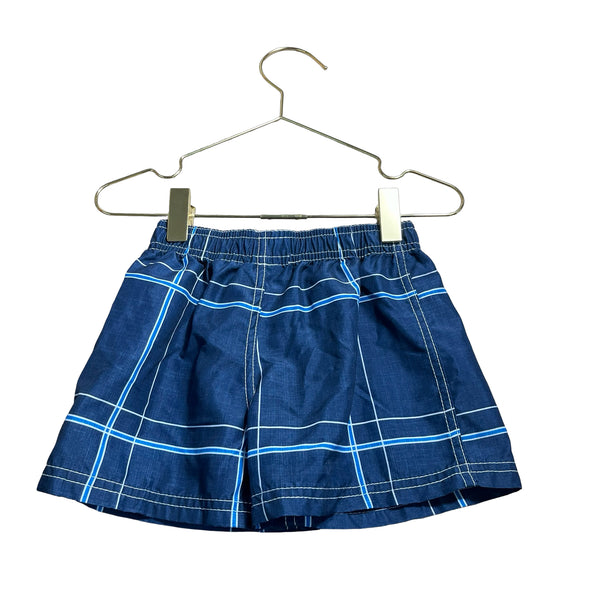 Okanu Navy Plaid Swim Suit - Size 12 Mo