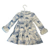 Janie and Jack x Disney Frozen Dress, Faux Fur Trim - Size 4