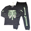 Zara Dark Gray Skeleton Top & Jogger Lounge Set - Size 9-10