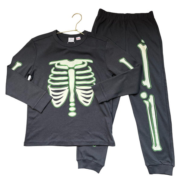 Zara Dark Gray Skeleton Top & Jogger Lounge Set - Size 9-10