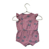 Miles Dusty Pink Lollipop Print Romper - Size 3 Mo