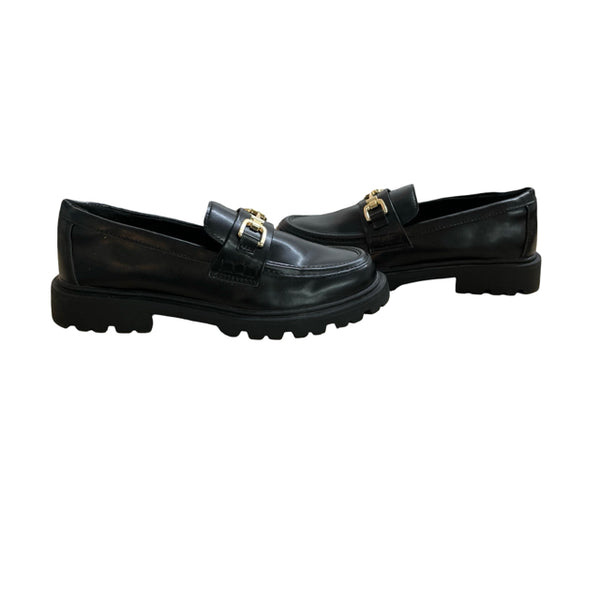 Zara Black Chunky Loafers - Size 34 (3Y Big Kid)
