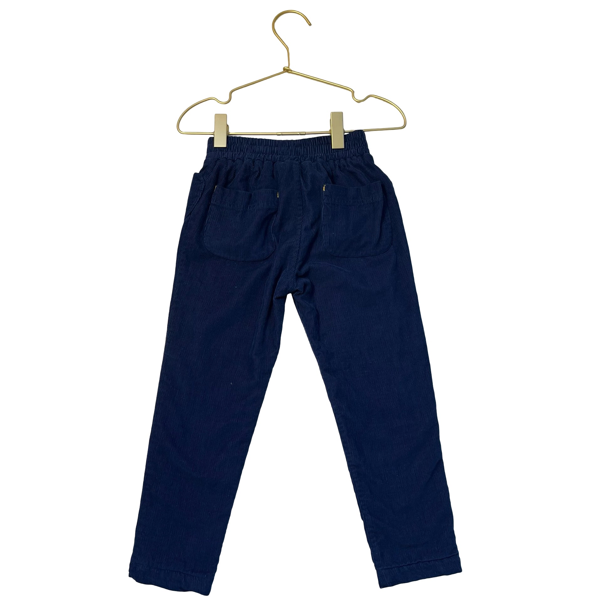 Mini Boden Navy Heart Pocket Pants - Size 3Y