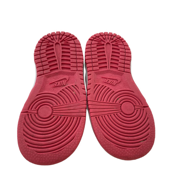 Nike Raspberry Pink & White Sneakers - Size 7C