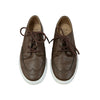 Janie and Jack Brown Wing-Tip Style Sneakers - Size 1 Big Kid