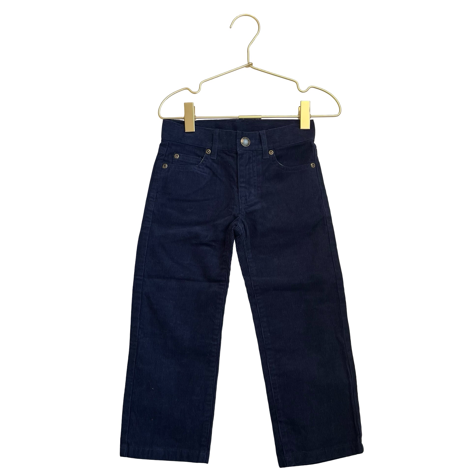 Janie and Jack Navy Corduroy Pants - Size 3
