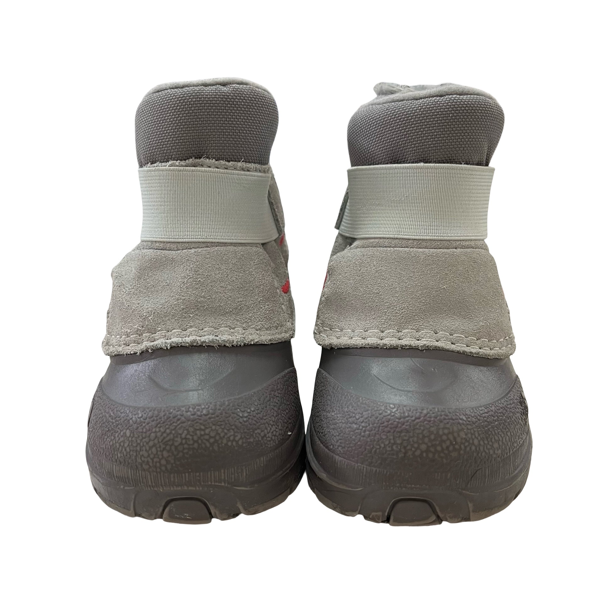 North Face Gray & Pink Winter Boots - Size 8