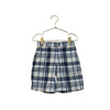 Janie and Jack Navy, Pink, Yellow Plaid Shorts - Size 5