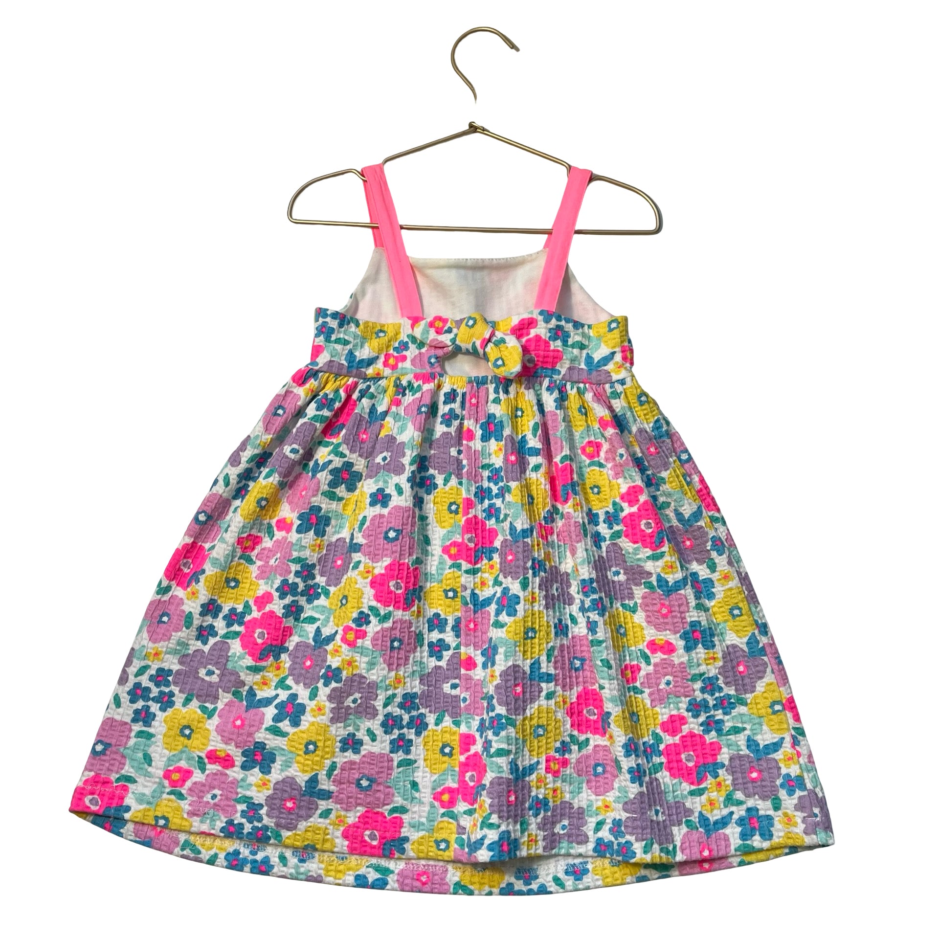 Zara Colorful Flower Print Dress - Size 6