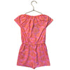 Vineyard Vines Performance Pink & Orange Fish Print Romper - Size 3