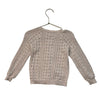 Jamie Kay Tan Open-Weave Cotton Cardigan Sweater - Size 3Y