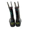 Western Chief Black & Multi-Color Shark Pattern Rain Boots - Size 9