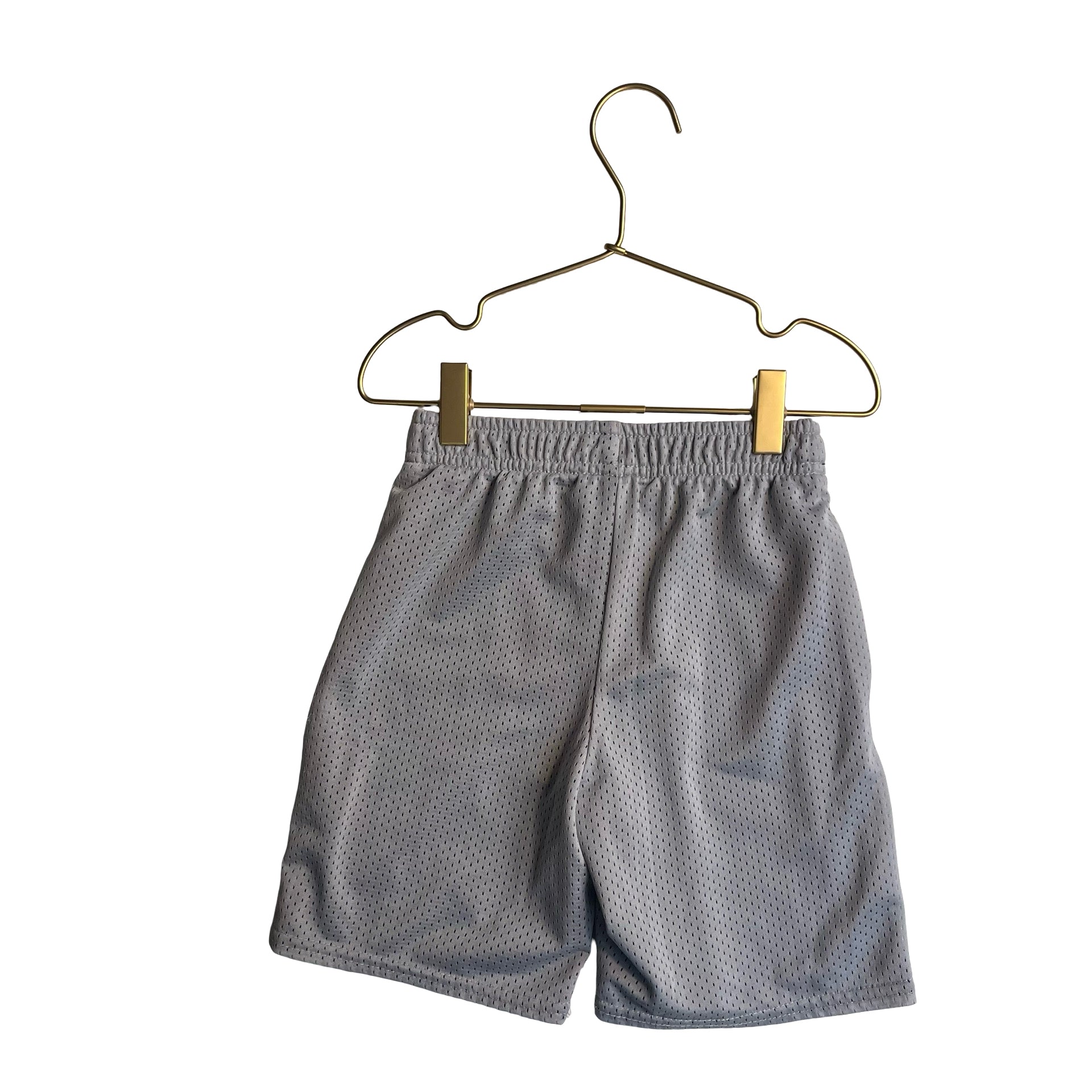 Andrew Scott Gray Mesh Athletic Shorts - Size S 6-7