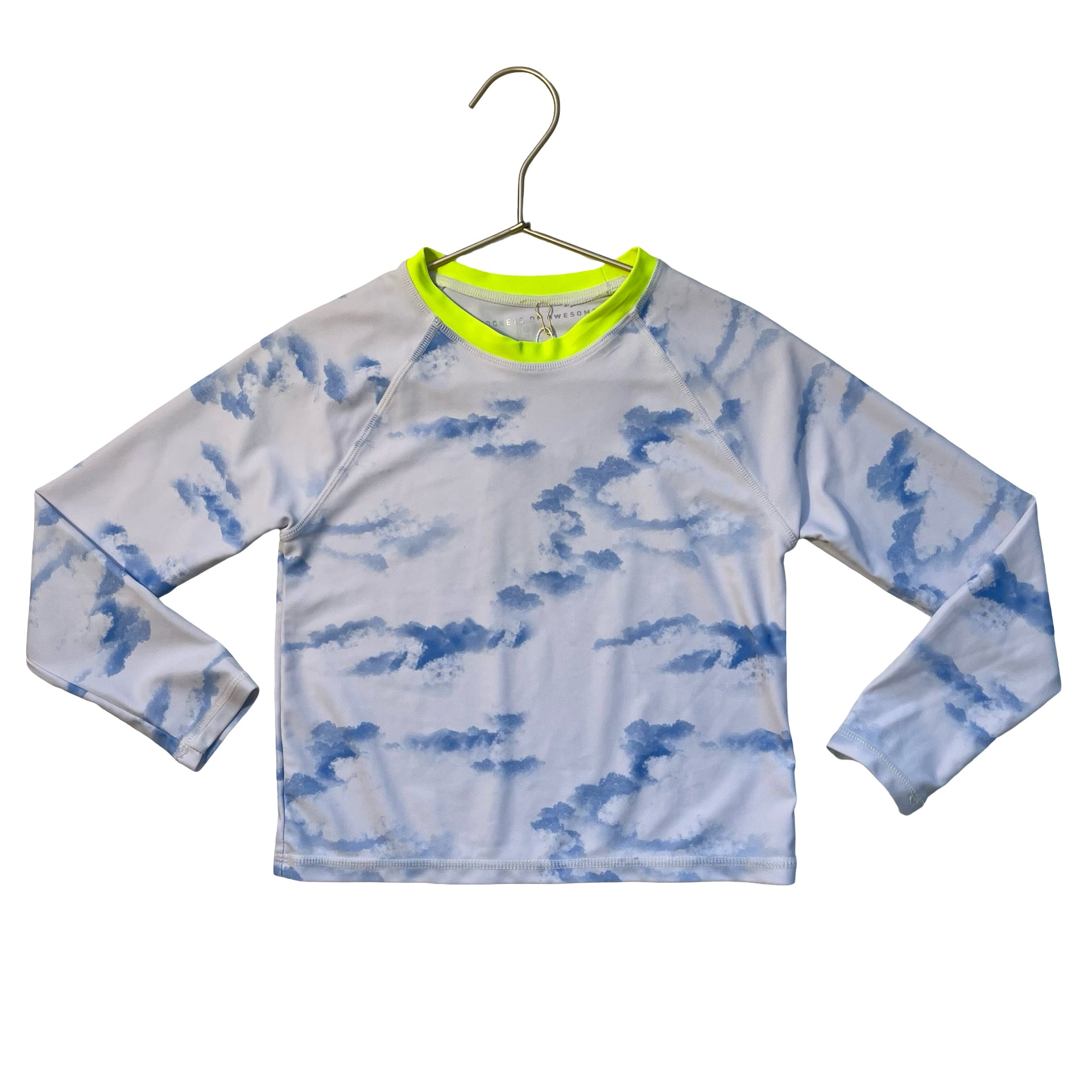 Rockets of Awesome Cloud Print Rash Guard - Size 6