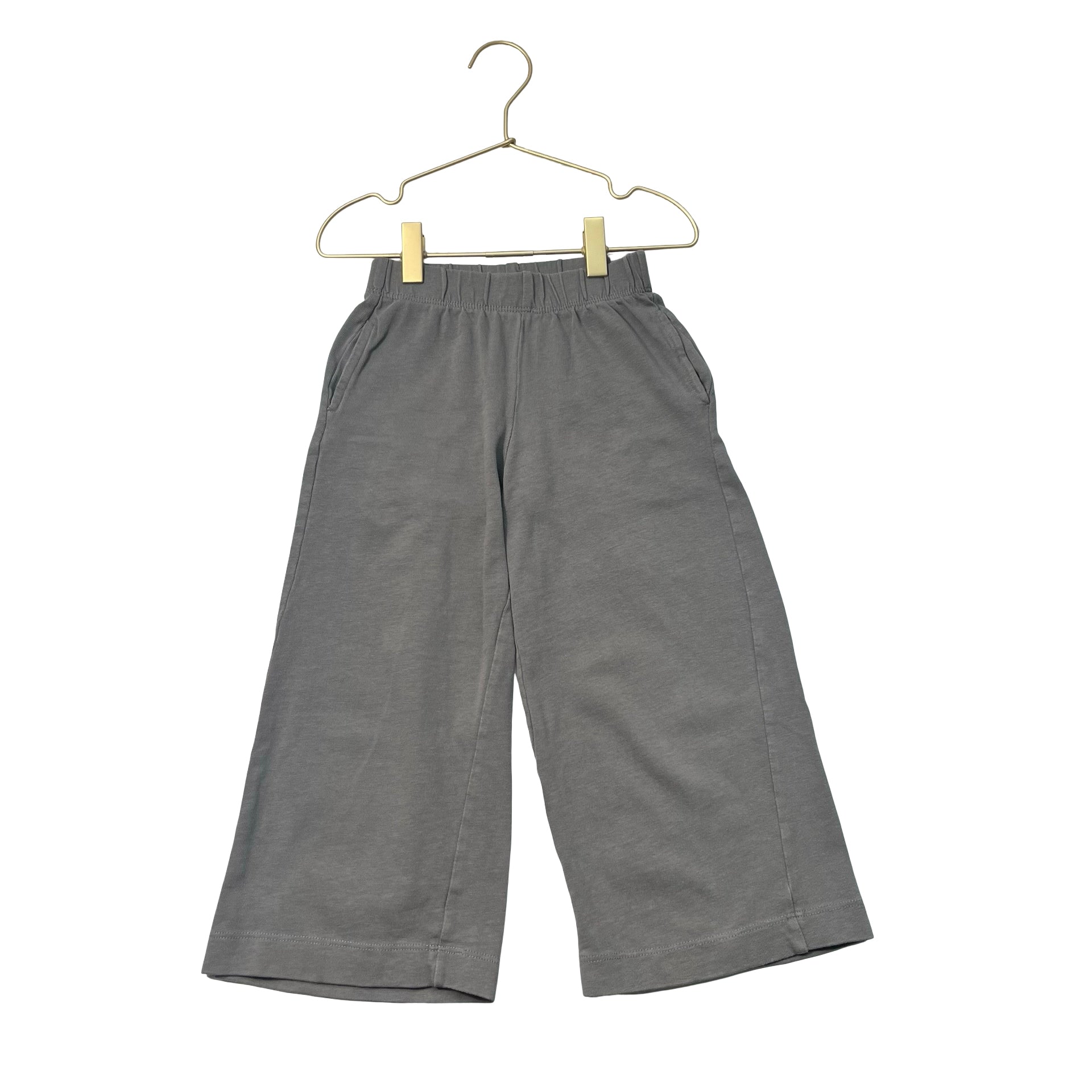 Zara Gray Wide-Leg Ankle Pants - Size 6