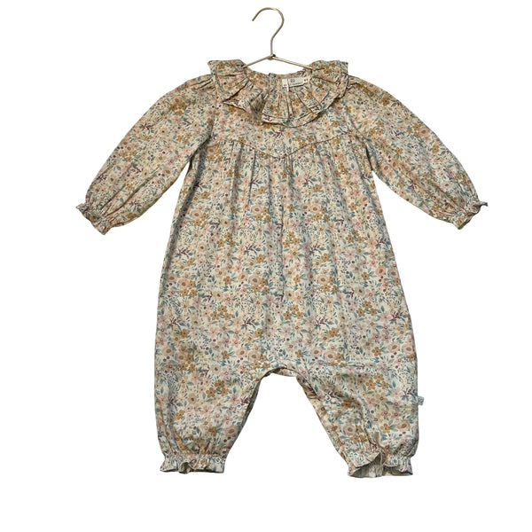 Early Sunday Floral One-Piece Jumpsuit - Size 18 Mo