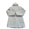 Crewcuts Gray Wool Blend Coat, Removable Faux Fur Collar - Size 10