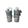 Dream Pairs Silver & Blue Snowflake Print Winter Boots - Size 10