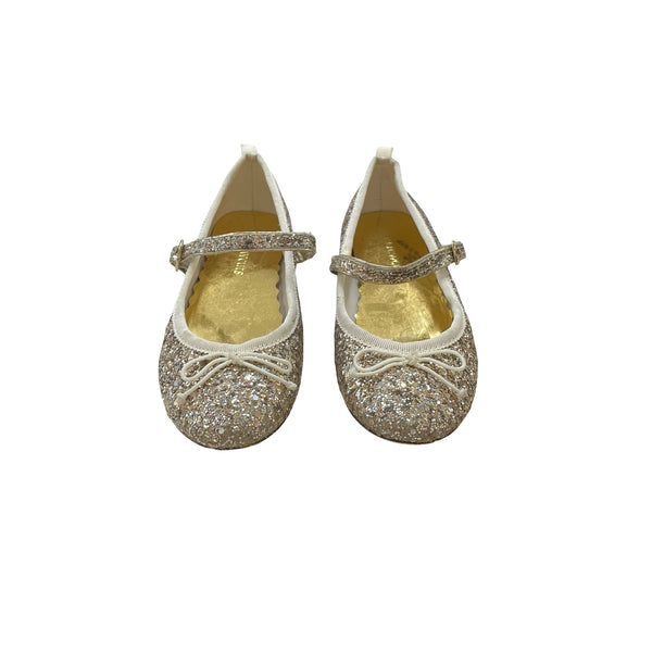 Crewcuts Gold Glitter Shoes - Size K12