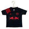 Adidas MLS New York Red Bulls Black & Red Jersey - Size 2