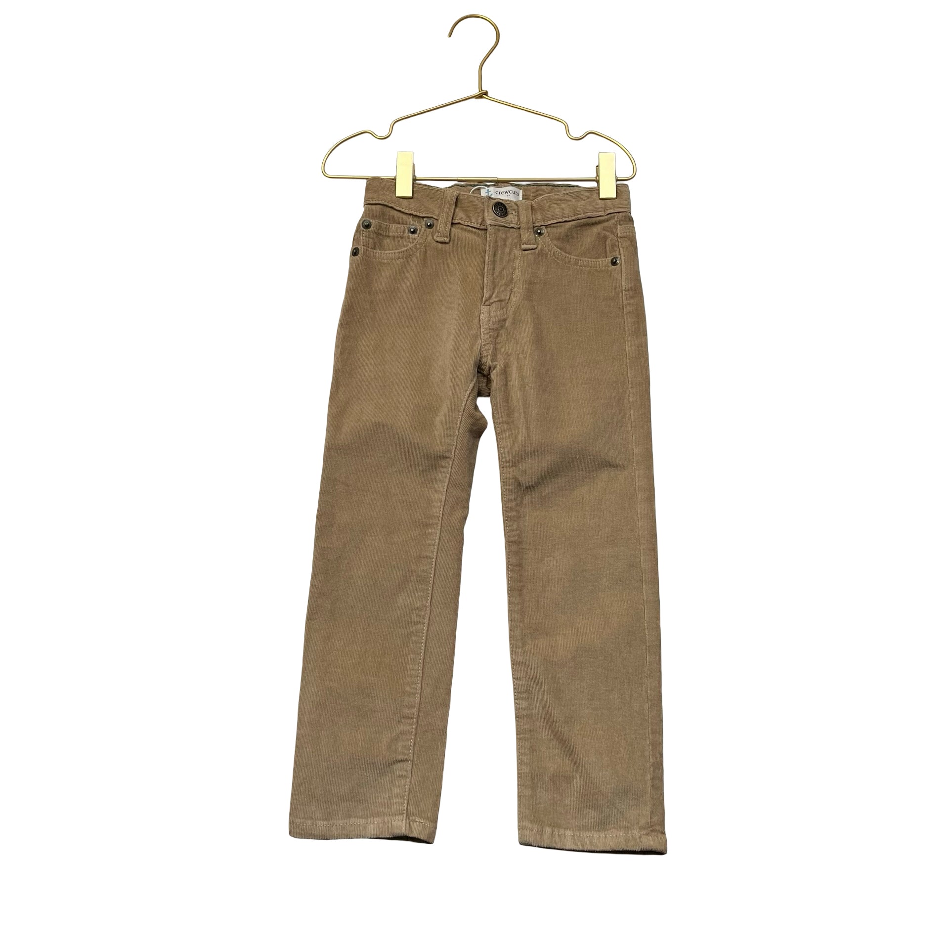 Crewcuts Khaki Corduroy Pants - Size 4