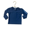 Rugged Butts Navy Rash Guard - Size 12-18 Mo
