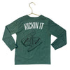 Mish Boys Green Sneaker Graphic Shirt - Size 3
