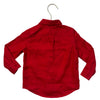 Janie and Jack Red Button Down Shirt - Size 18-24 Mo