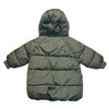 Baby Gap Primaloft Green Hooded Winter Jacket - Size 12-18 Mo