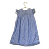 Vineyard Vines Blue Striped Embroidered Dress - Size 5
