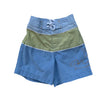 Janie and Jack Light Blue and Green Swim Trunks - Size 0-3 Months