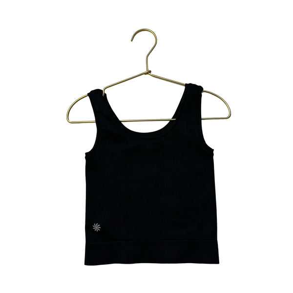 Athleta Girl Black Ribbed Athletic Tank Top - Size S 7