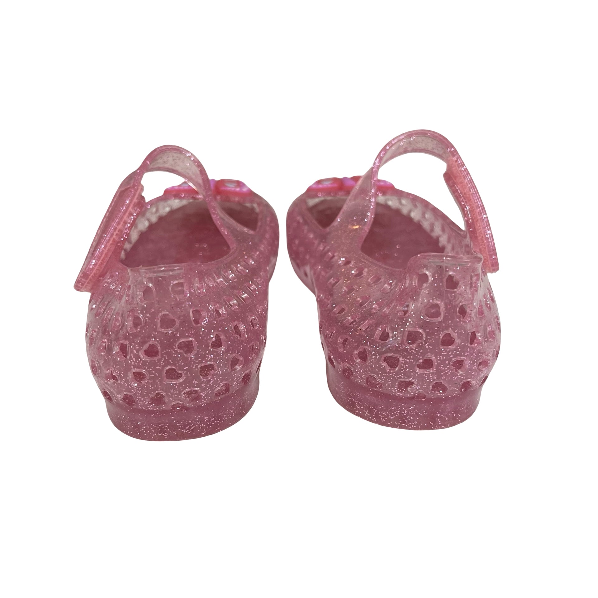 Old Navy Pink Butterfly Jelly Shoes - Size 11
