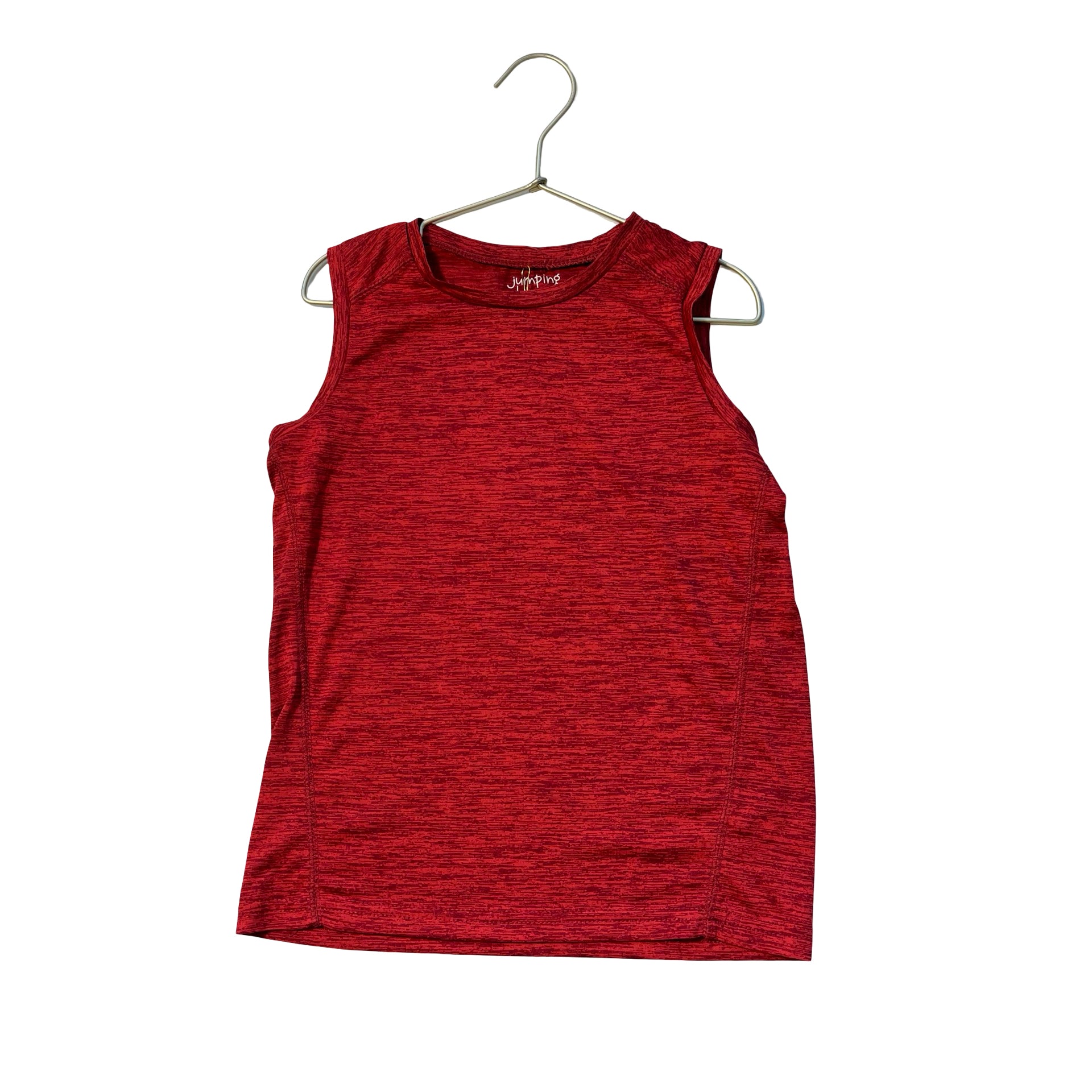 Jumping Beans Active Heather Red Athletic Tank - Size 7