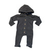1 + in the family Gray Hooded One-Piece - Size 3 Mo