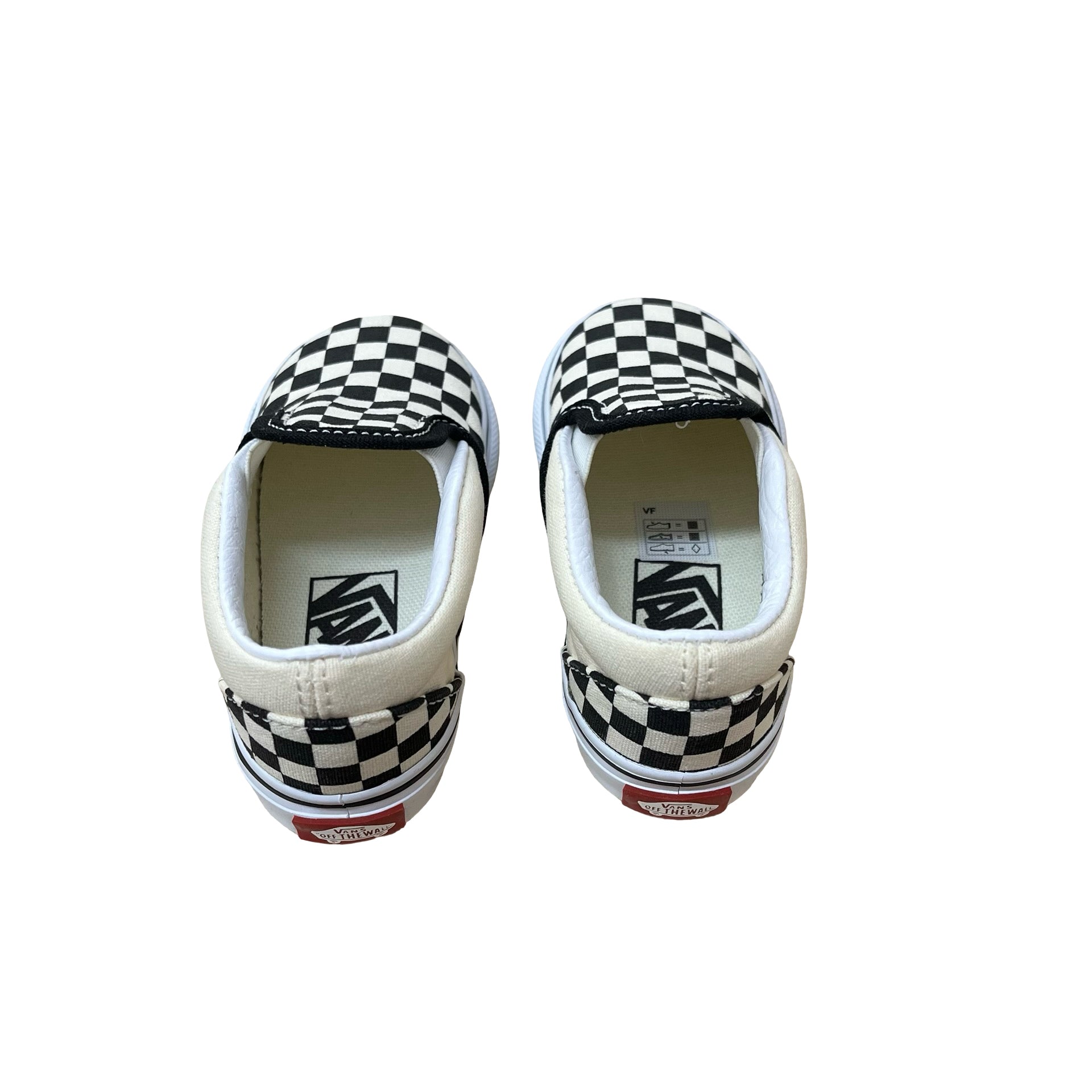 Vans Black & Ivory Checkerboard Classic Slip On Sneakers New in  Box - Size 5