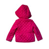 Polo Ralph Lauren Pink Quilted Jacket, Removeable Hood - Size 3