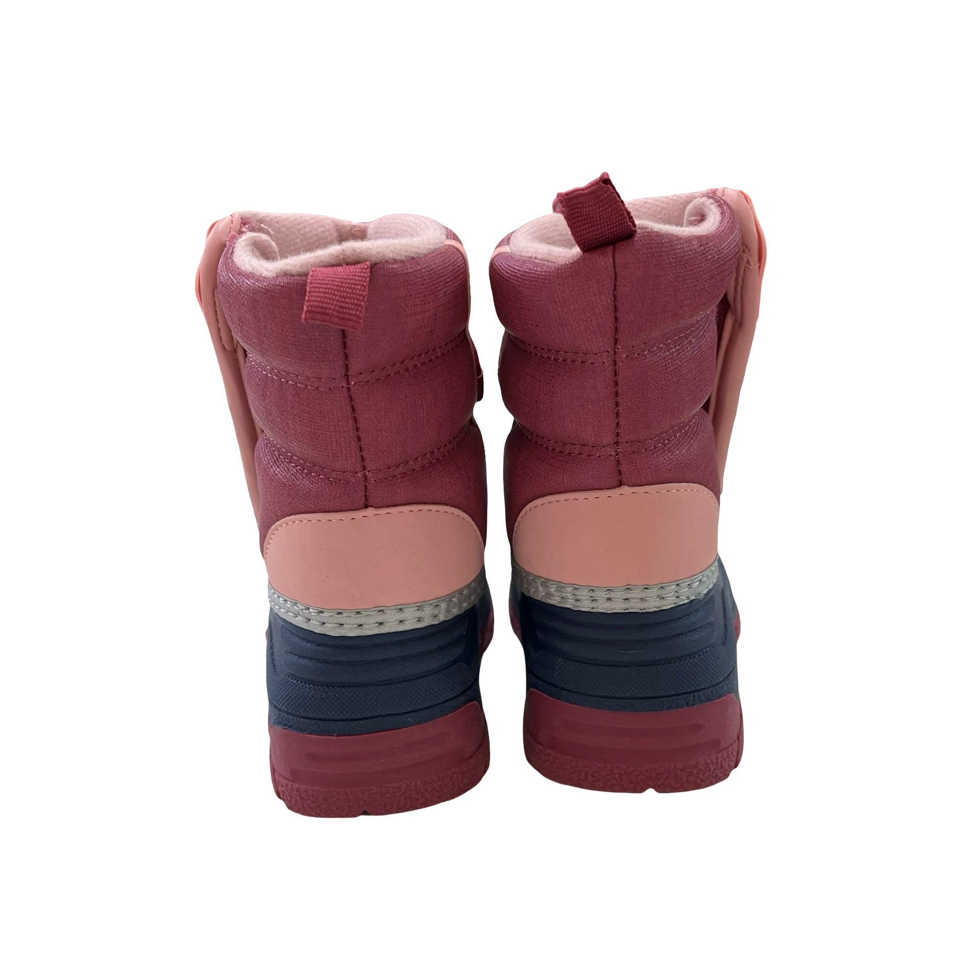 OshKosh Dark Pink & Navy Winter Boots - Size 5