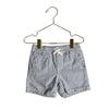 Tommy Hilfiger Blue & White Striped Seersucker Shorts - Size 2T
