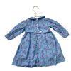 Question Everything Blue Flower Print Dress - Size 12-18 Mo