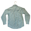 Brooks Brothers Green Check 100% Linen Button Down Shirt - Size S 8