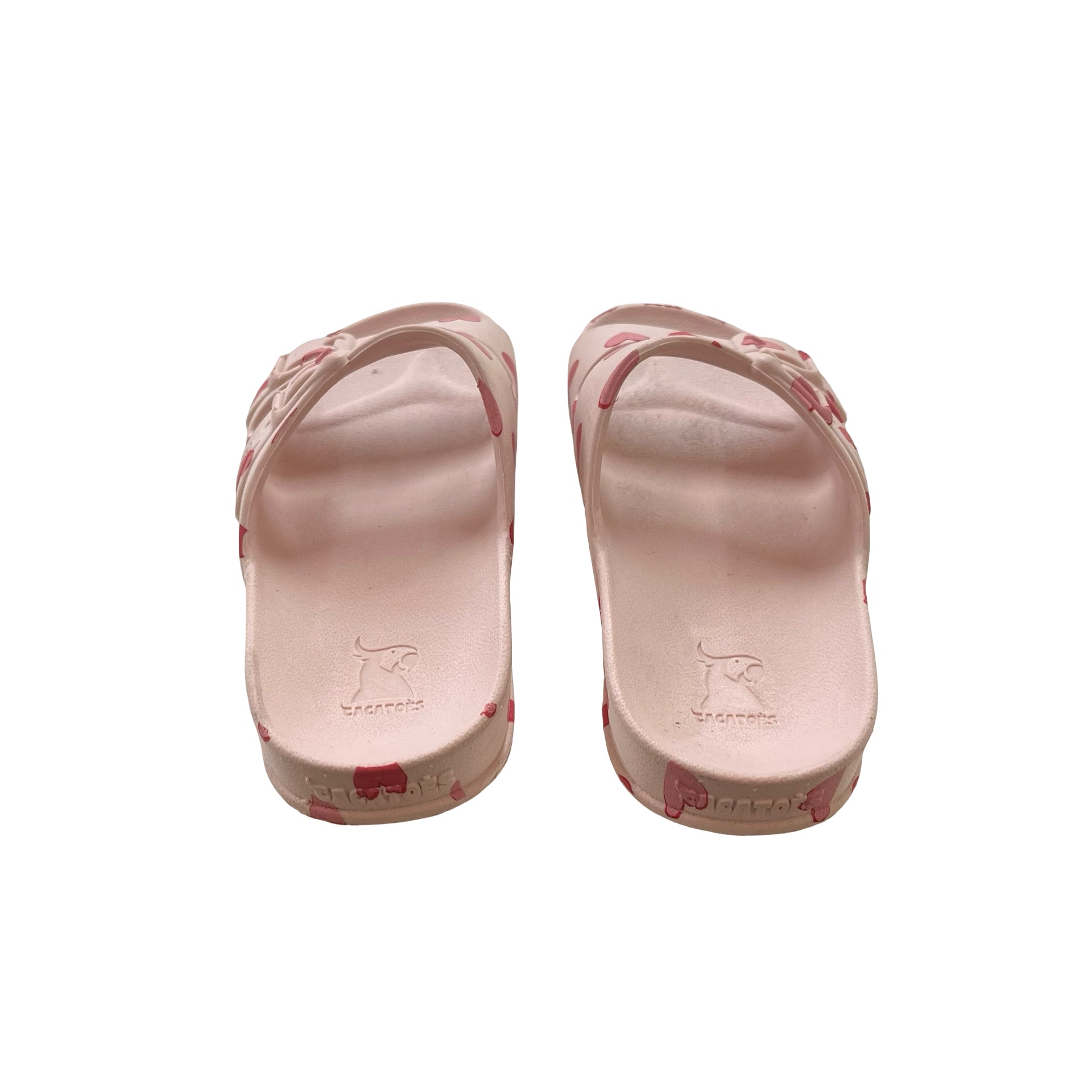 Cacatoes Pink Heart Sandals - Size 11-12