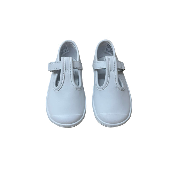 Keds White Leather Mary Jane Sneakers - Size 5