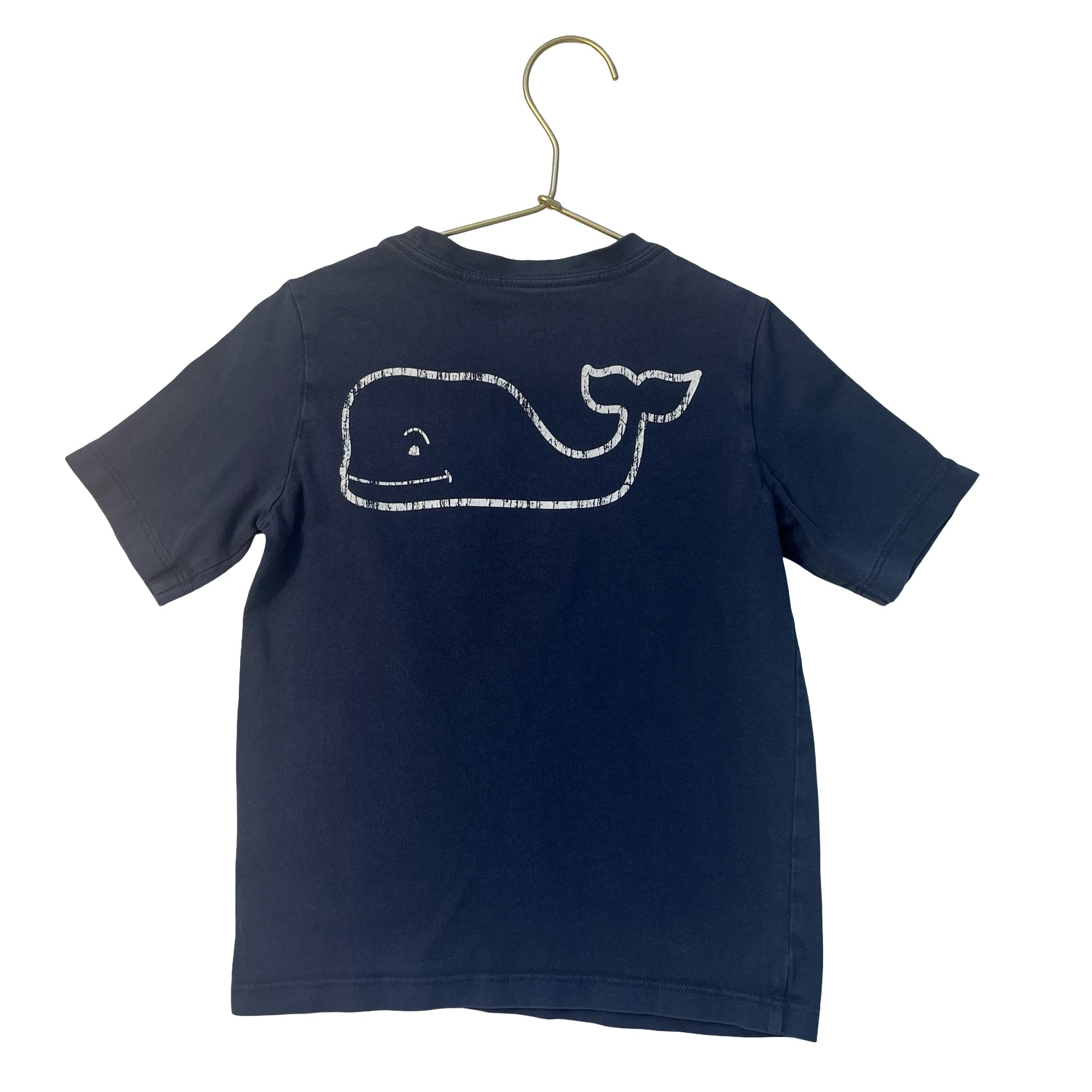 Vineyard Vines Navy Whale T-Shirt - Size 4T